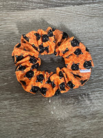 Orange Cat Scrunchie