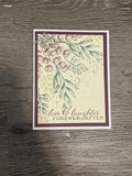 Purple Wedding Card