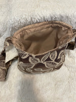 Taupe Leaves Bag