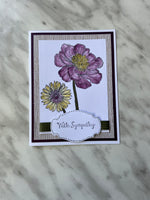 With Sympathy Card