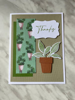 Potted Plant Thank You Card