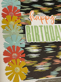 Flower Birthday Card