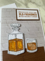 Old Fashioned Birthday Card