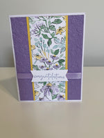 Floral Congratulations Card