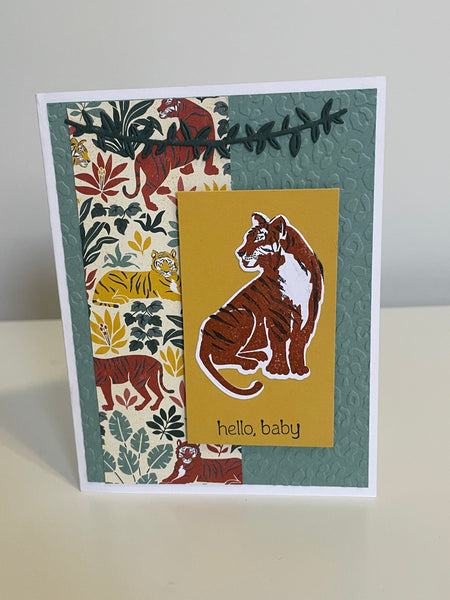 Tiger Baby Card