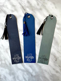 Just One More Page Leather Bookmarks