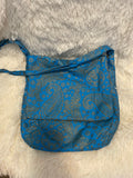 Blue Paisley Bag