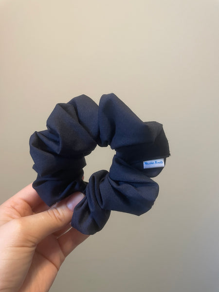 Navy Scrunchie