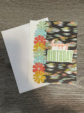 Flower Birthday Card