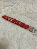 Christmas Sweater Keychain Wristlet