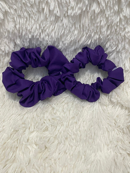 Purple Scrunchie