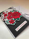 Lacy Roses Card