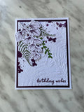 Floral Ferns Birthday Card