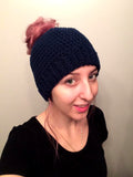 Messy Bun Hat