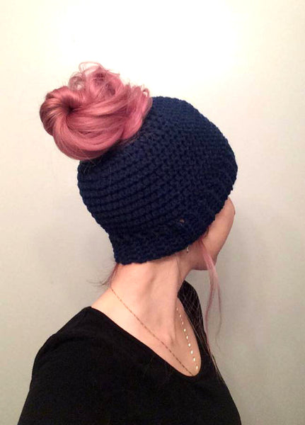 Messy Bun Hat